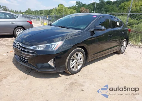 2019 Hyundai Elantra Sel from USA, damaged, VIN KMHD84LF3KU753062